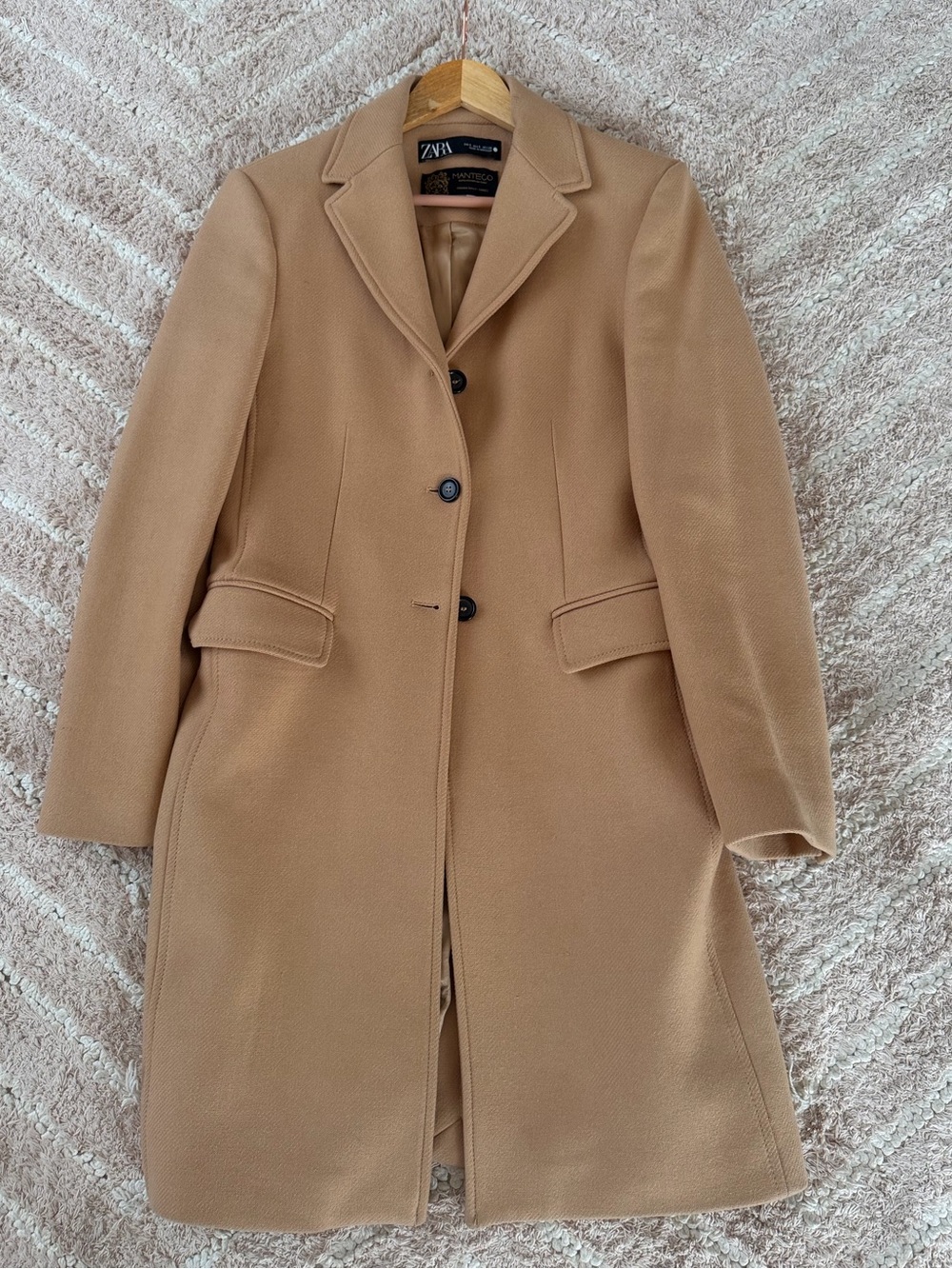 Zara Manteco Wool Coat